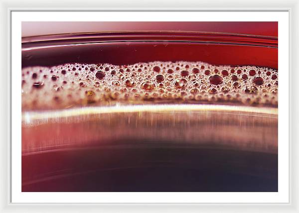 Red Fizz - Framed Print
