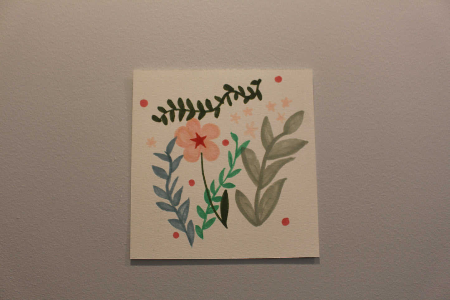 Floral Marker Drawing