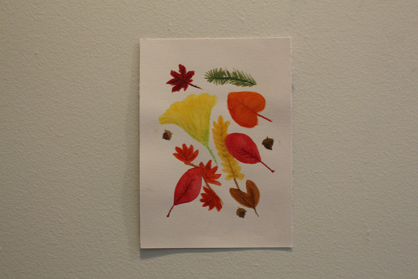 Fall Leaves Collection Painting