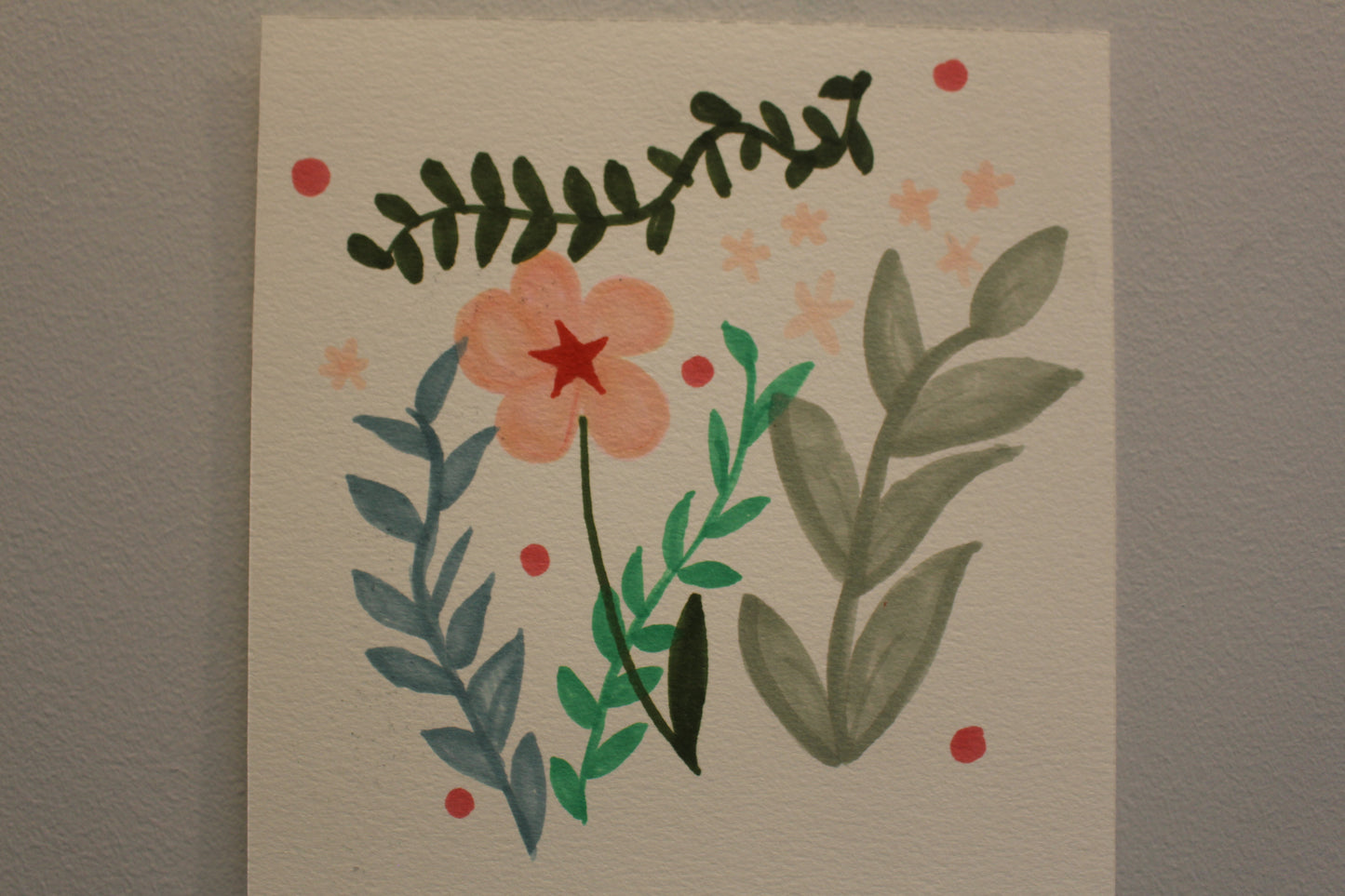 Floral Marker Drawing