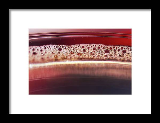 Red Fizz - Framed Print