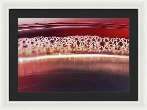 Red Fizz - Framed Print