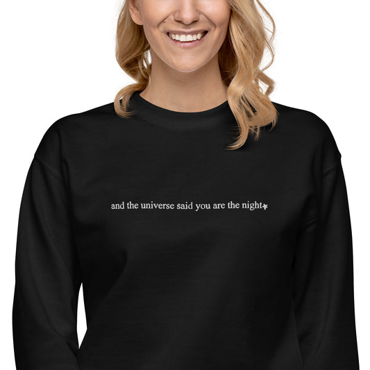 You are the Night | Minecraft End Poem Hoodie